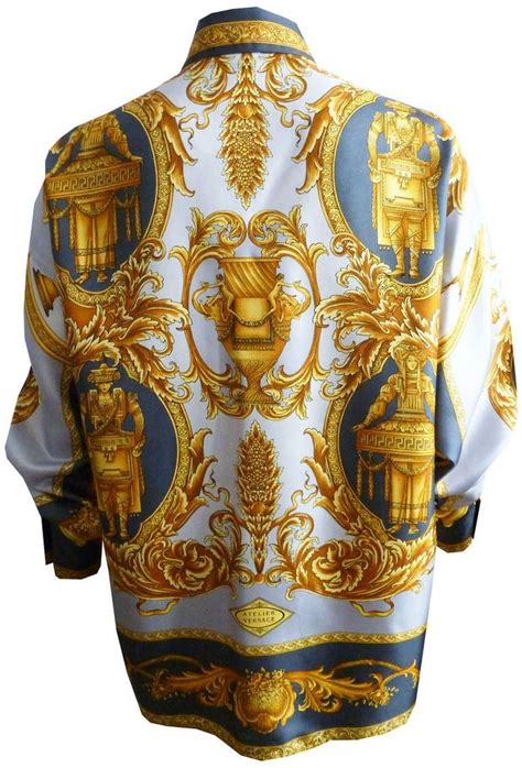 versace shirt vintage|vintage Versace men's shirts.